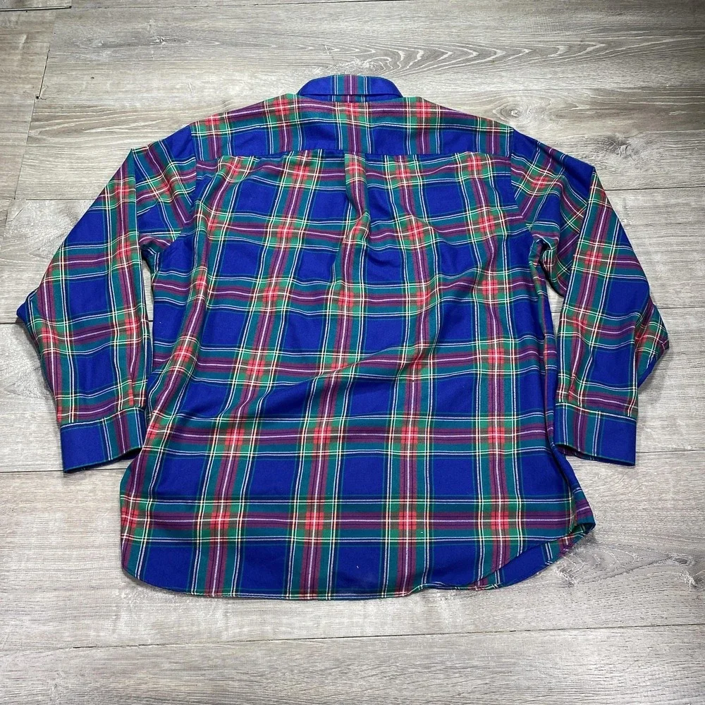 Vineyard‎ Vines Shirt Mens Extra Large Plaid Classic Fit Murray Performance